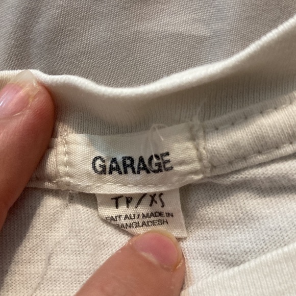 White tank top with sin and moon. - Picture 2 of 3